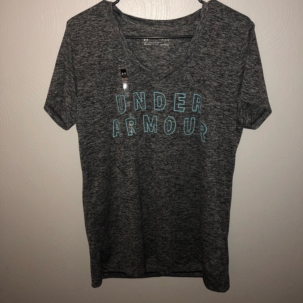 Grey Under Armour shirt